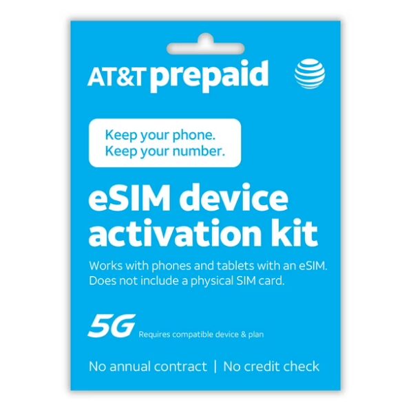 AT&T Prepaid eSIM Device Activation Kit