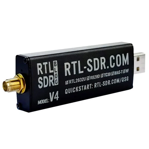 RTL-SDR Blog V4 R828D RTL2832U 1PPM TCXO SMA Software Defined Radio (Dongle Only) - Image 3