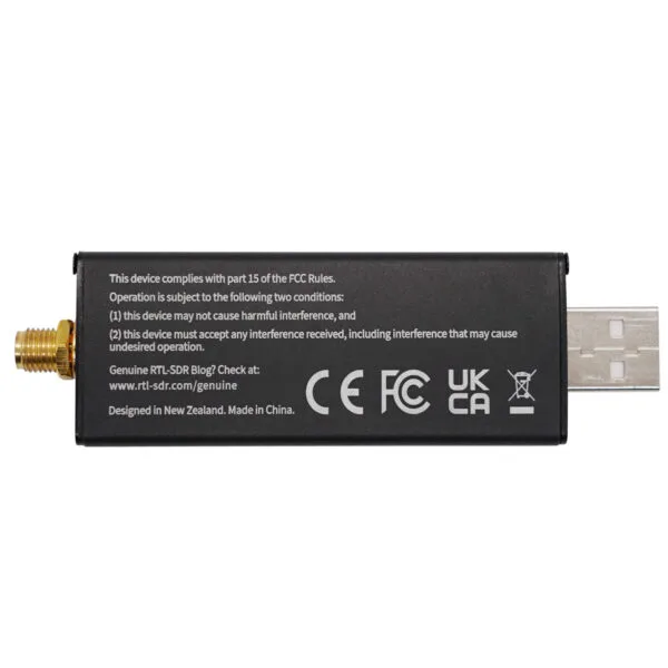 RTL-SDR Blog V4 R828D RTL2832U 1PPM TCXO SMA Software Defined Radio (Dongle Only) - Image 2
